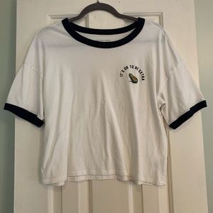 It’s ok to be extra cropped tee